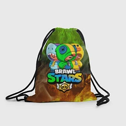 Рюкзак-мешок BRAWL STARS LEON TRIO, цвет: 3D-принт