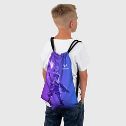 Рюкзак-мешок Valorant, цвет: 3D-принт — фото 2