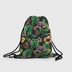 Рюкзак-мешок Летние цветы, цвет: 3D-принт