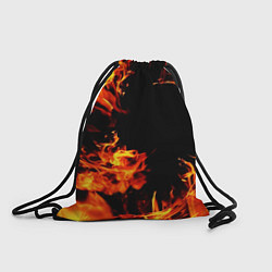 Рюкзак-мешок ОГОНЬ, цвет: 3D-принт
