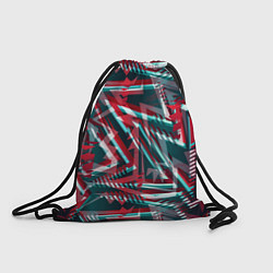 Рюкзак-мешок Glitch микс, цвет: 3D-принт