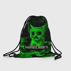 Рюкзак-мешок MINECRAFT CREEPER CAT, цвет: 3D-принт