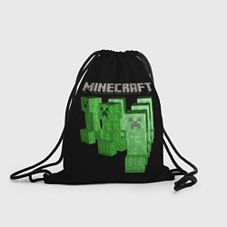 Рюкзак-мешок MINECRAFT CREEPER, цвет: 3D-принт