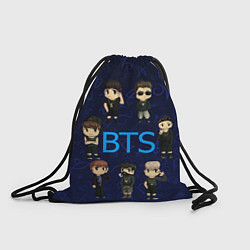Рюкзак-мешок BTS БТС, цвет: 3D-принт