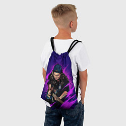 Рюкзак-мешок TASH SULTANA, цвет: 3D-принт — фото 2