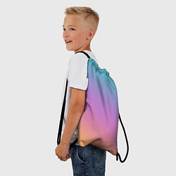 Рюкзак-мешок Градиент, цвет: 3D-принт — фото 2