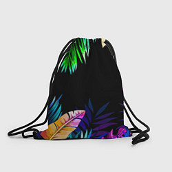 Рюкзак-мешок Тропическая Ночь, цвет: 3D-принт