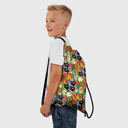 Рюкзак-мешок Папуги, цвет: 3D-принт — фото 2
