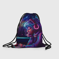Рюкзак-мешок ДОМА, цвет: 3D-принт