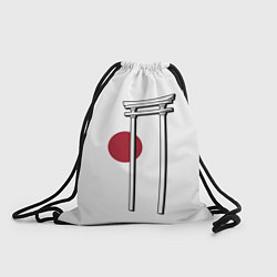 Рюкзак-мешок Япония Тории Z, цвет: 3D-принт