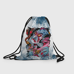 Рюкзак-мешок Водяной Z, цвет: 3D-принт