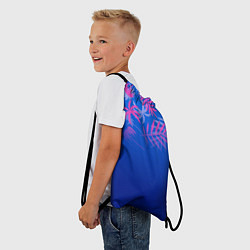 Рюкзак-мешок ТРОПИКИ, цвет: 3D-принт — фото 2
