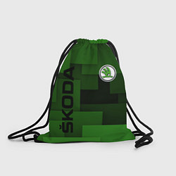 Рюкзак-мешок SKODA, цвет: 3D-принт