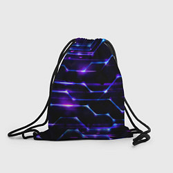 Рюкзак-мешок Технологии будущее нано броня, цвет: 3D-принт