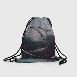 Рюкзак-мешок Абстракция краска разводы кап, цвет: 3D-принт