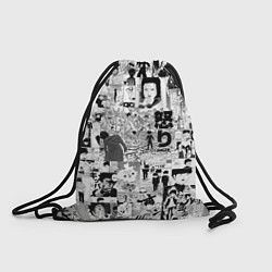 Рюкзак-мешок МОБ ПСИХО 100, цвет: 3D-принт