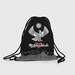 Рюкзак-мешок Дагестан Махачкала, цвет: 3D-принт