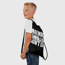 Рюкзак-мешок Friends Dont Lie, цвет: 3D-принт — фото 2