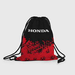 Рюкзак-мешок HONDA ХОНДА, цвет: 3D-принт