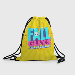 Рюкзак-мешок Fall Guys, цвет: 3D-принт