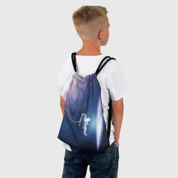 Рюкзак-мешок В КОСМОСЕ D, цвет: 3D-принт — фото 2