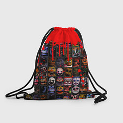 Рюкзак-мешок Five Nights At Freddys, цвет: 3D-принт