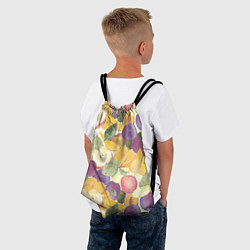 Рюкзак-мешок Фрукты Фруктовый сад, цвет: 3D-принт — фото 2