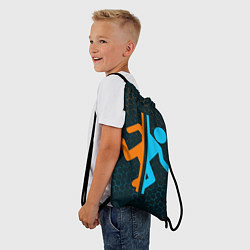 Рюкзак-мешок PORTAL ПОРТАЛ, цвет: 3D-принт — фото 2