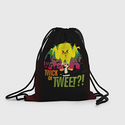 Рюкзак-мешок Twick Or Tweet?!, цвет: 3D-принт