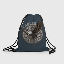 Рюкзак-мешок Летящий орёл, цвет: 3D-принт