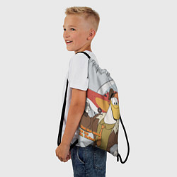 Рюкзак-мешок Зигзак Макряк, цвет: 3D-принт — фото 2