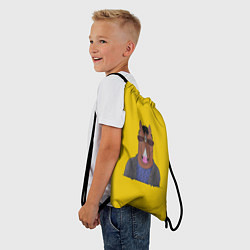 Рюкзак-мешок Конь БоДжек, цвет: 3D-принт — фото 2