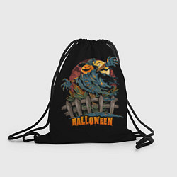 Рюкзак-мешок Веселый Хэллоуин, цвет: 3D-принт