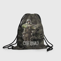 Рюкзак-мешок Спецназ России, цвет: 3D-принт