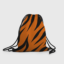Рюкзак-мешок Текстура тигра, цвет: 3D-принт
