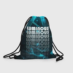 Рюкзак-мешок LUMINOUS, цвет: 3D-принт