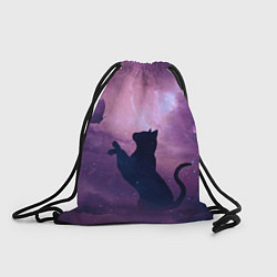 Рюкзак-мешок Star Cat, цвет: 3D-принт
