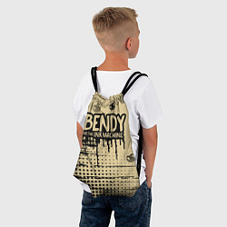 Рюкзак-мешок BENDY AND THE INK MACHINE, цвет: 3D-принт — фото 2