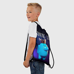 Рюкзак-мешок AMONG US, цвет: 3D-принт — фото 2