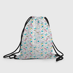 Рюкзак-мешок Мифические животные, цвет: 3D-принт