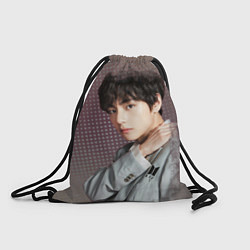 Рюкзак-мешок BTS Ким Тэ Хён, цвет: 3D-принт