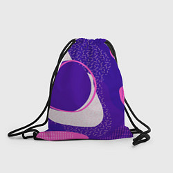 Рюкзак-мешок Pink track, цвет: 3D-принт