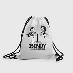 Рюкзак-мешок Bendy And The Ink Machine, цвет: 3D-принт