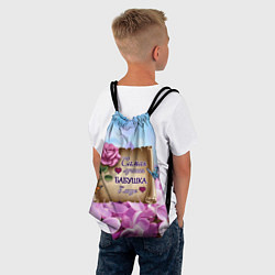 Рюкзак-мешок Лучшая Бабушка, цвет: 3D-принт — фото 2