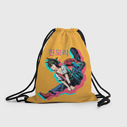Рюкзак-мешок MoRi Jin, цвет: 3D-принт
