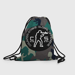 Рюкзак-мешок Символика CStrike, цвет: 3D-принт