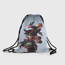 Рюкзак-мешок Хината и Тобио, цвет: 3D-принт