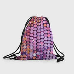 Рюкзак-мешок Вечеринка точки глянцевый узор, цвет: 3D-принт