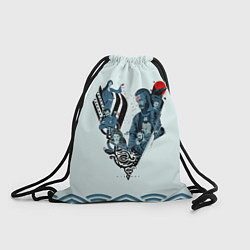Рюкзак-мешок Викинги, цвет: 3D-принт