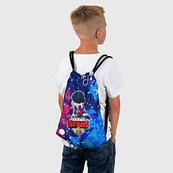 Рюкзак-мешок Brawl Stars - Edgar цвета 3D-принт — фото 2